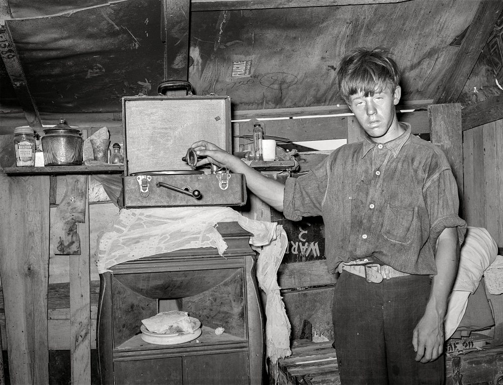 #3 Boy living in camp near May Avenue, Oklahoma City, July 1939