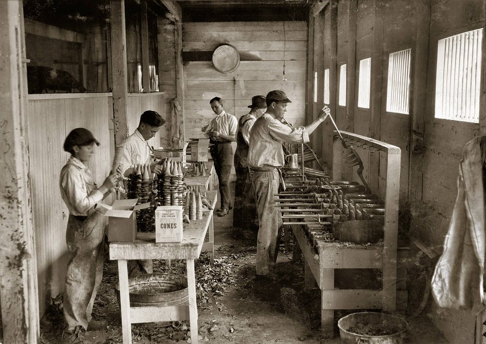 #20 Workshop of Sanitary Ice Cream Cone Co., 116 Street, Dewey Street, Oklahoma City, April 3, 1917