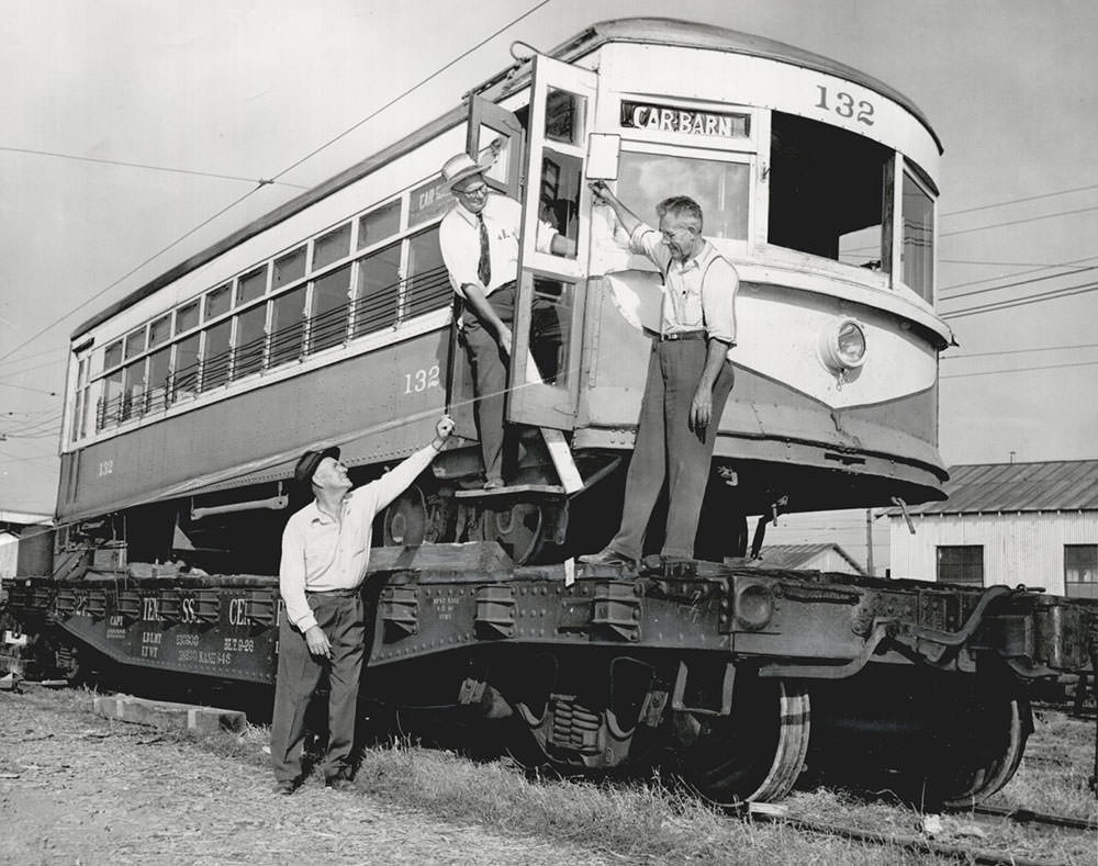 #53 Oklahoma Railway Co. streetcar, 1947