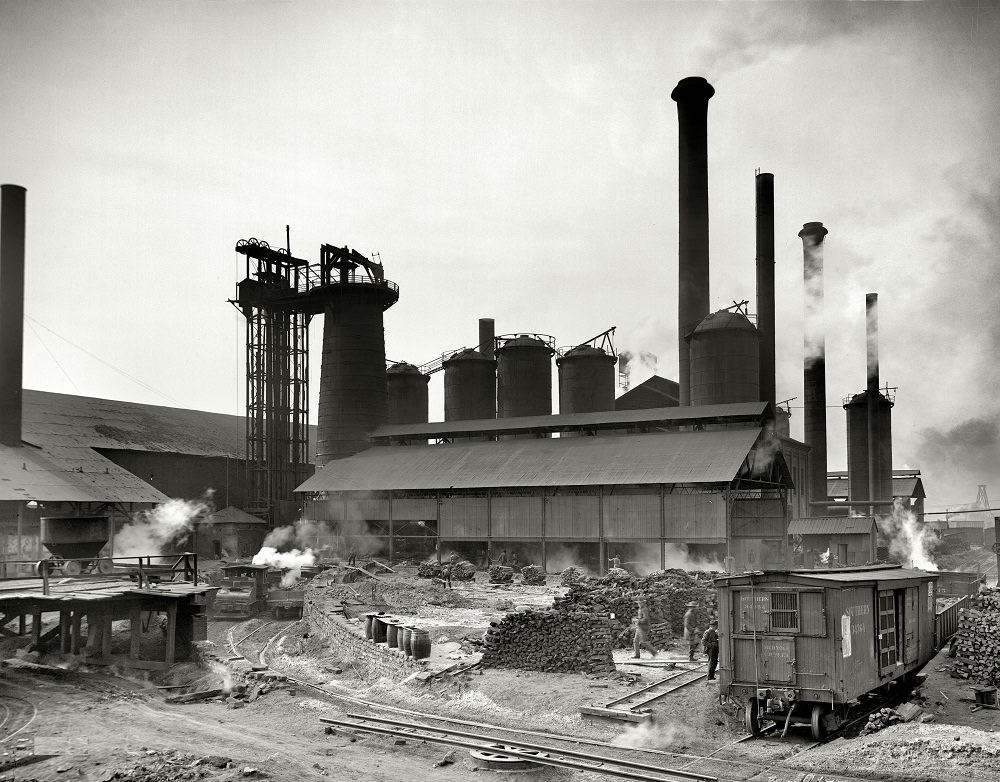 #6 Sloss City furnaces, Birmingham, 1906