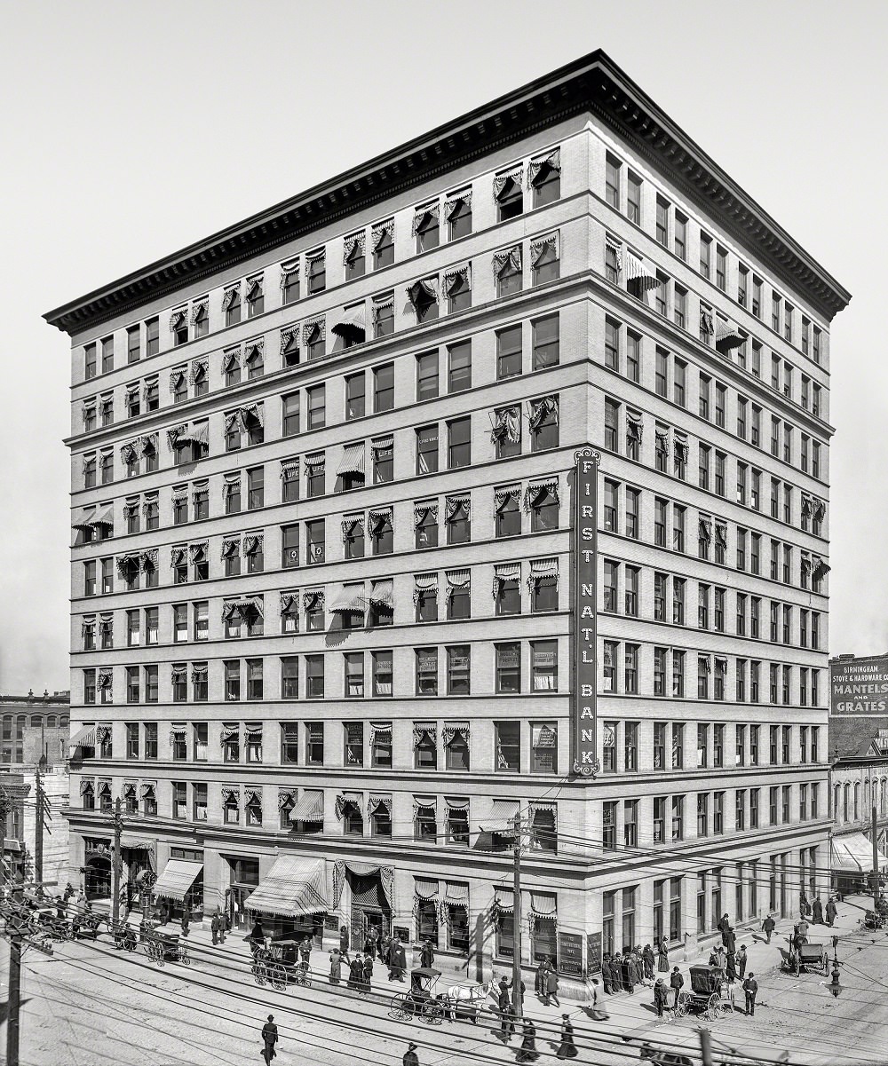 #3 First National Bank, Birmingham, Alabama, circa 1905