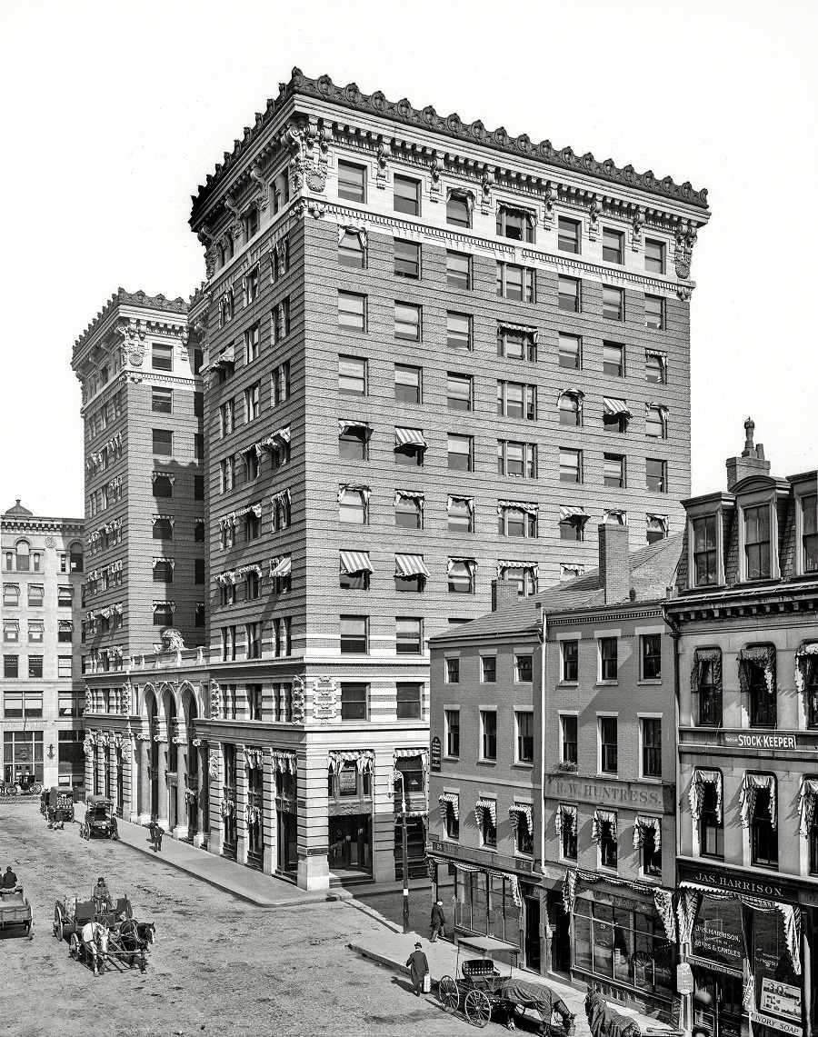 #75 Board of Trade, Broad Street, Boston, 1906