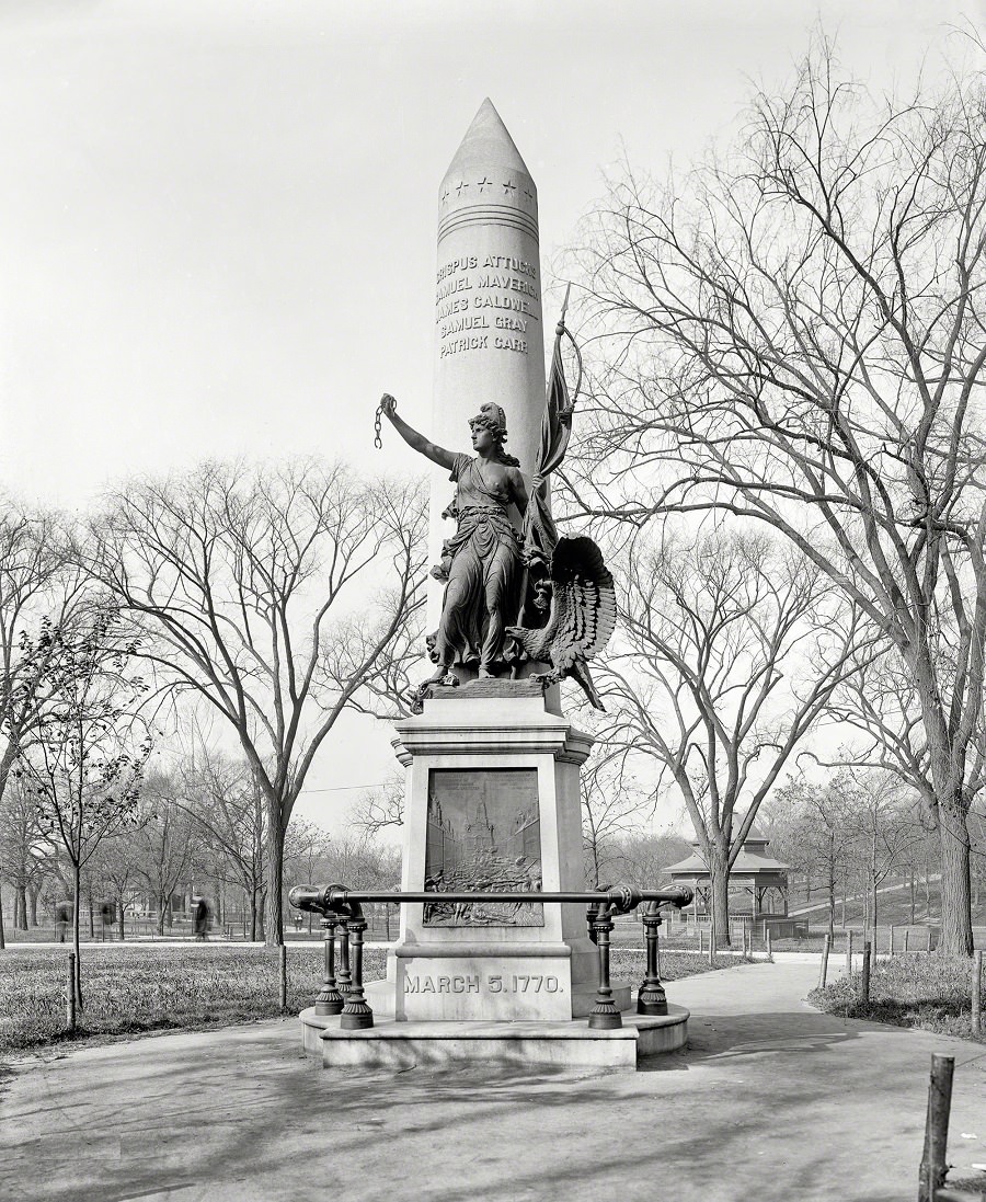 #23 Boston Massacre Monument, 1904