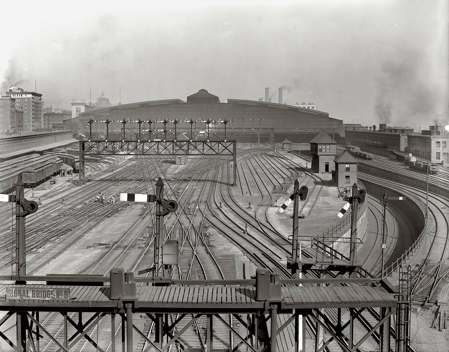 #20 Yard and tracks, South Terminal Station, Boston, 1904