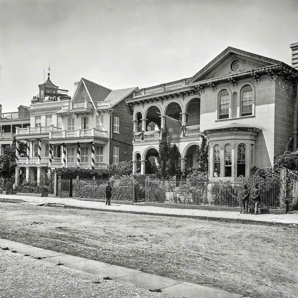 #14 Headquarters of Gen. John P. Hatch, South Battery, Charleston, South Carolina, April 1865