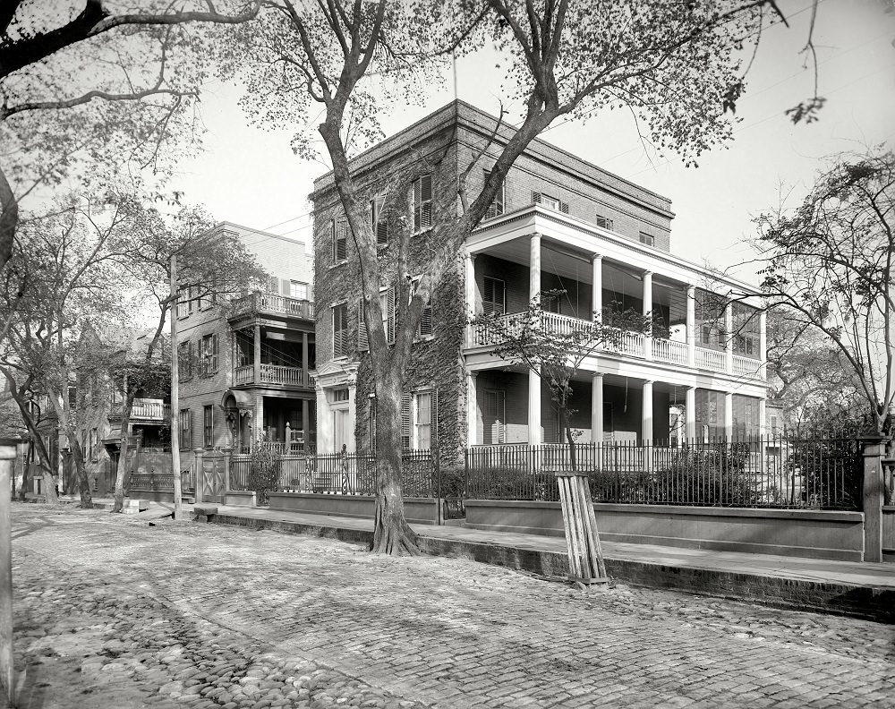 #49 Residences on Hasell Street, Charleston, 1902
