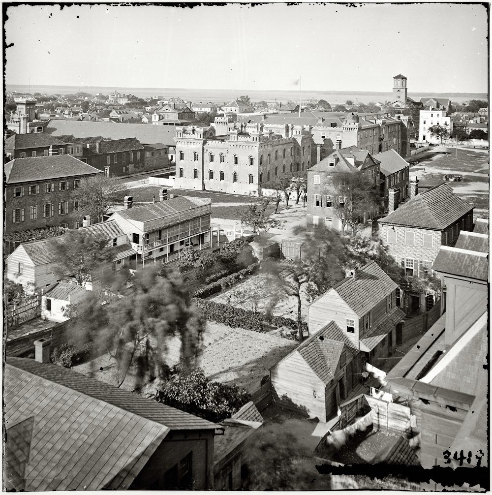 #51 View from roof of Orphan Asylum, Charleston, 1865