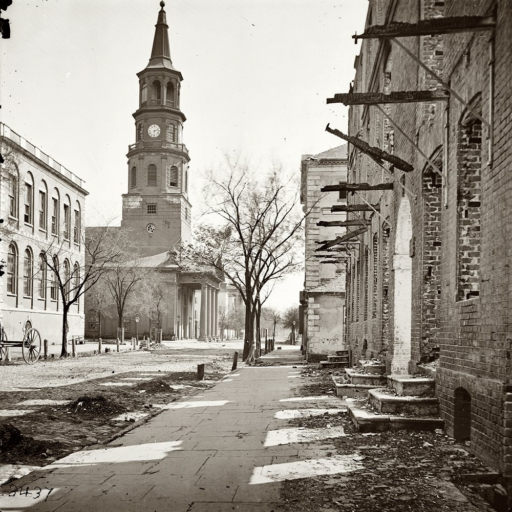 #56 St. Michael’s Episcopal Church in Charleston, South Carolina, 1865