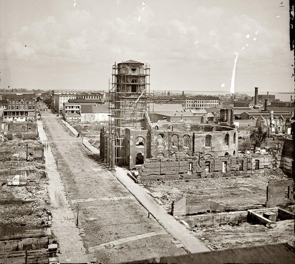 #57 Charleston, South Carolina, after bombardment by the Federal Navy, April 1865
