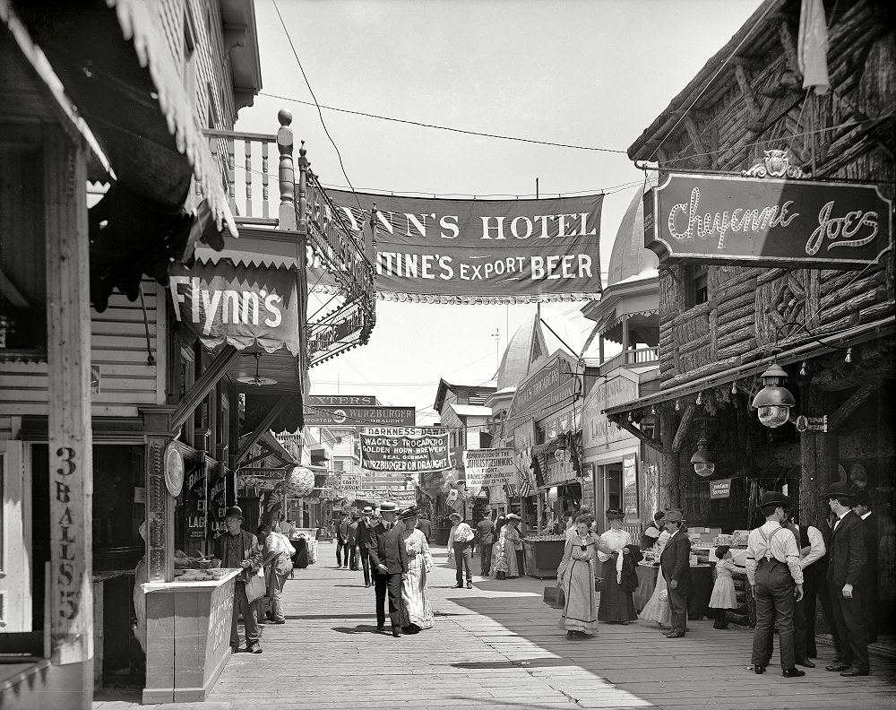 #12 Bowery at Coney Island, New York circa 1903