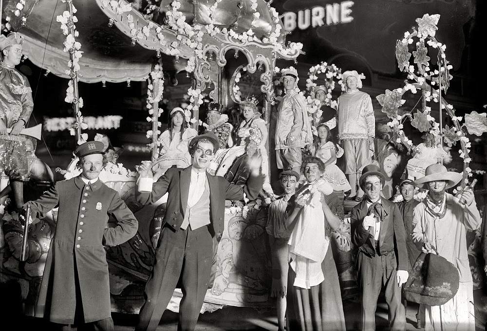 #1 Mardi Gras parade, Coney Island, New York circa 1913