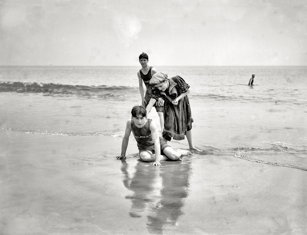 #28 All washed up on Coney Island circa 1905
