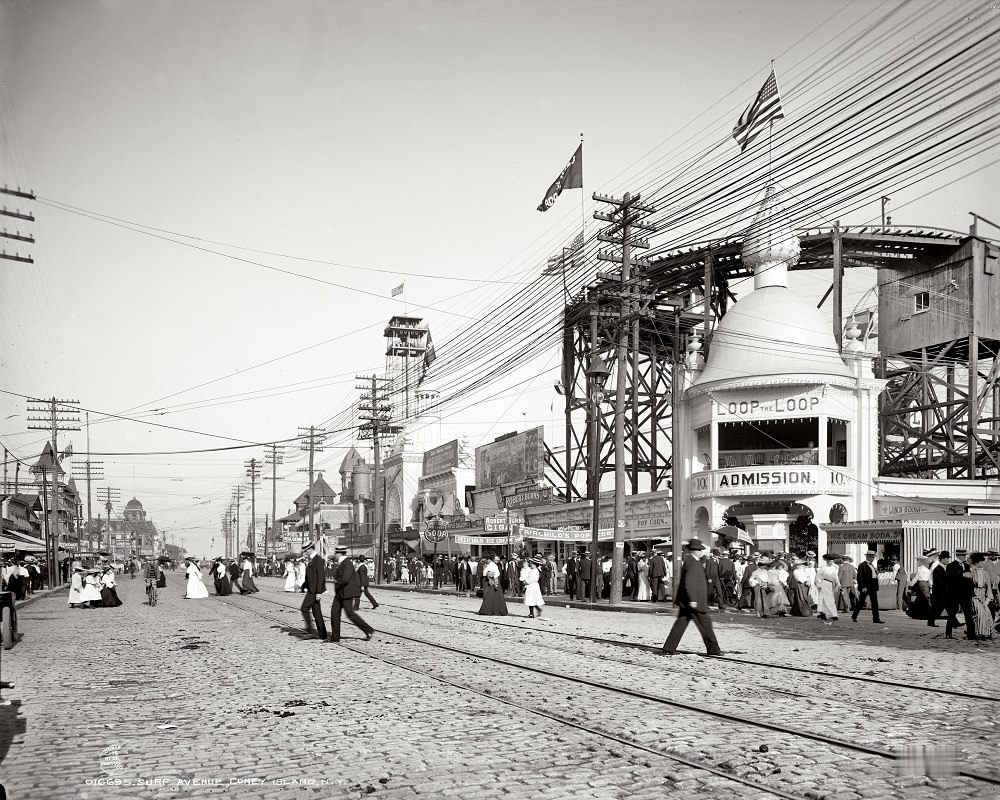 #31 Surf Avenue, Coney Island, New York circa 1903