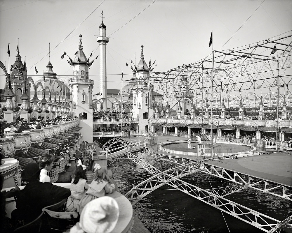 #8 In Luna Park, Coney Island, New York circa 1905