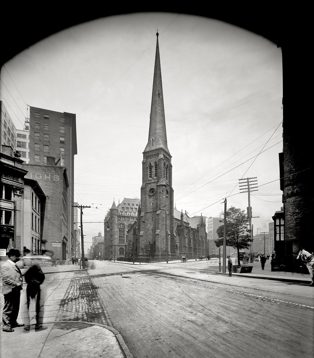 #37 St. Paul’s Cathedral, Episcopal, Buffalo, New York, circa 1904