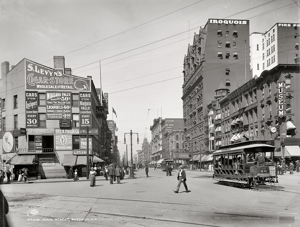 #10 The merchants of Buffalo, aside from making that fine city a haven for the herniated, circa 1900
