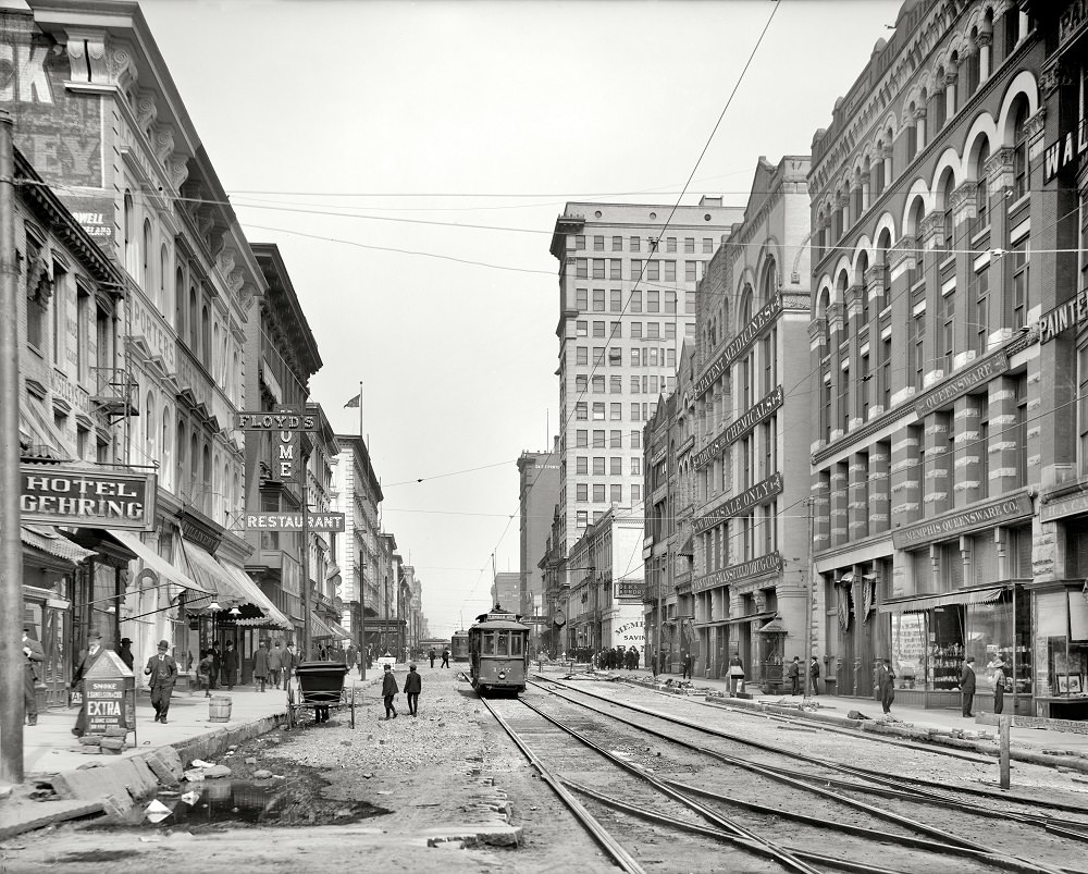 #7 Main Street. Memphis, Tennessee, 1906