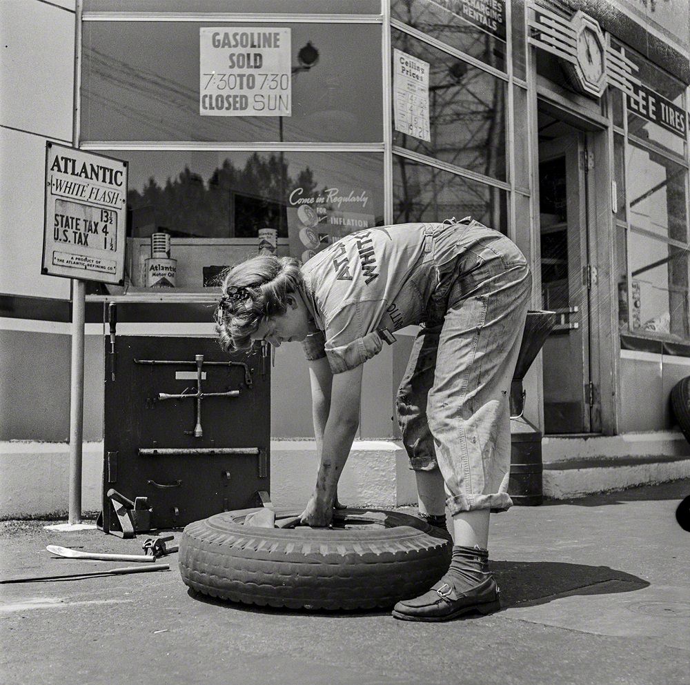 #71 Miss Natalie O’Donald, service station attendant, Philadelphia, June 1934