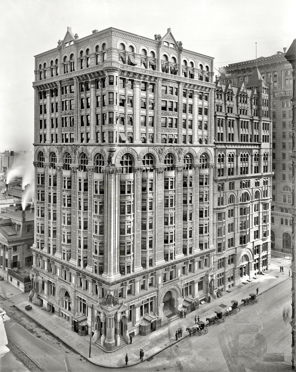 #57 Betz Building, Broad and South Penn Square, Philadelphia, 1900
