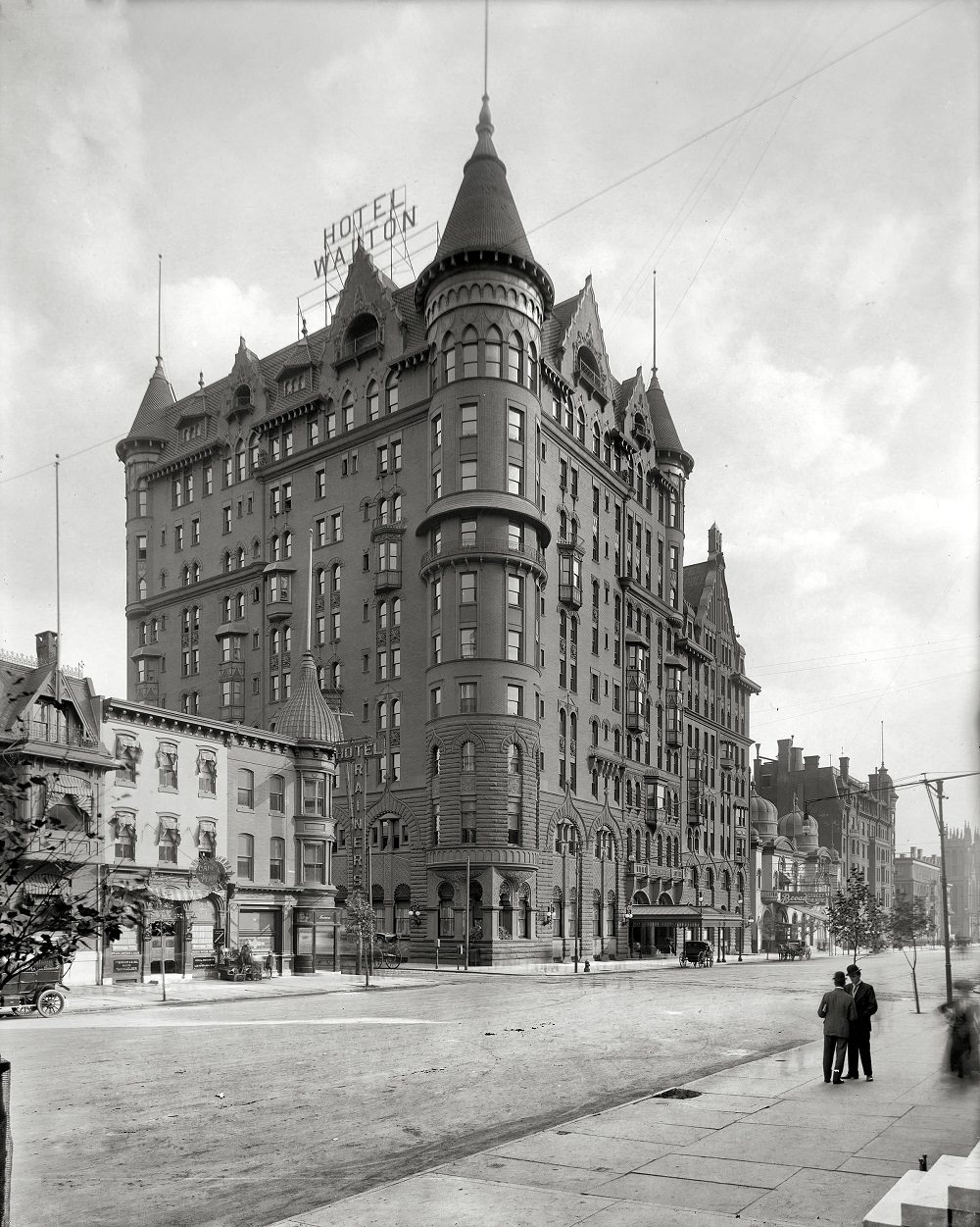 #58 Hotel Walton, Broad Street, Philadelphia circa 1908
