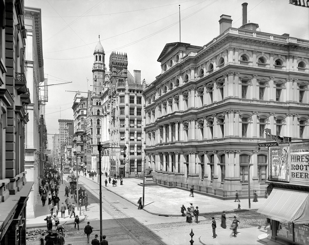 #59 Chestnut Street and post office, Philadelphia circa 1904