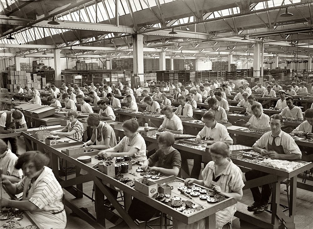 #103 Condenser assembling department, Philadelphia, 1925