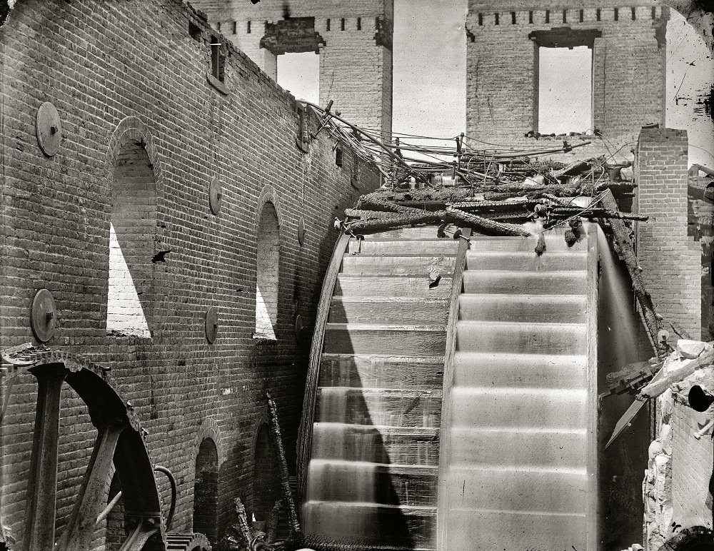 #28 Ruins of Gallego Mills, Richmond, Virginia, April 1865