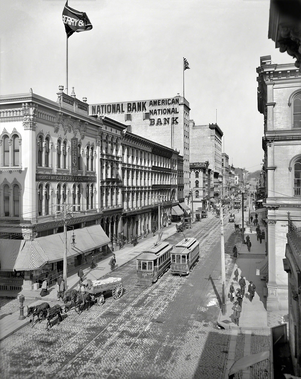 #17 Main Street from Eleventh, Richmond, Virginia, circa 1905
