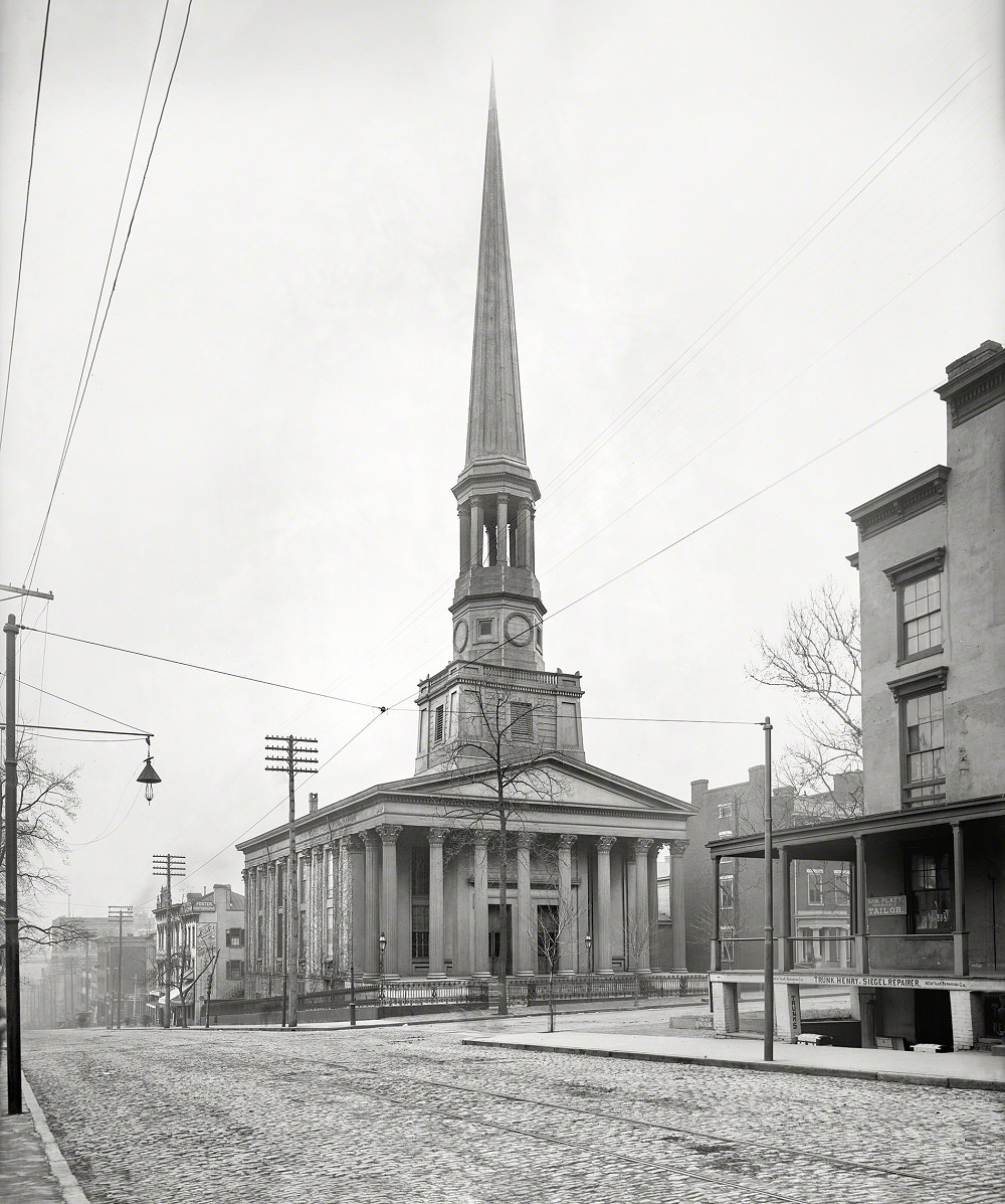 #20 St. Paul’s Episcopal Church, Ninth & Grace Streets, Richmond, Virginia circa 1900