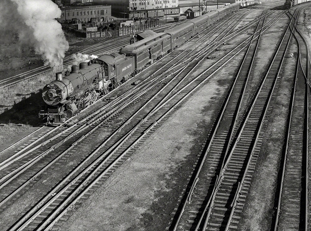 #21 Union Pacific yards, Omaha, Nebraska, November 1938