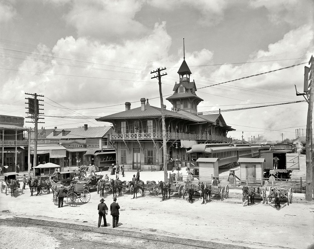 #12 Louisville and Nashville Railway station, Pensacola, 1910