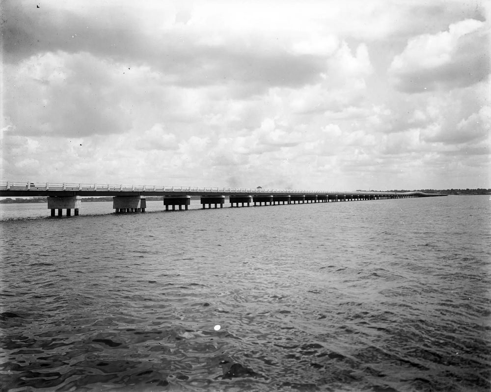 #2 The first Pensacola Bay Bridge shortly before it opened in 1931