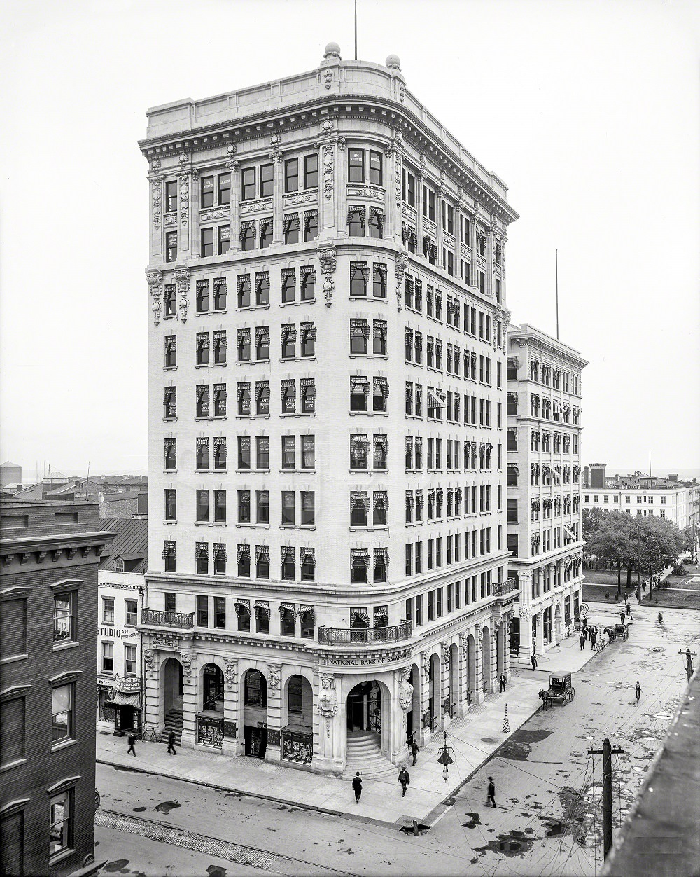 #26 National Bank of Savannah, Bull Street, 1907