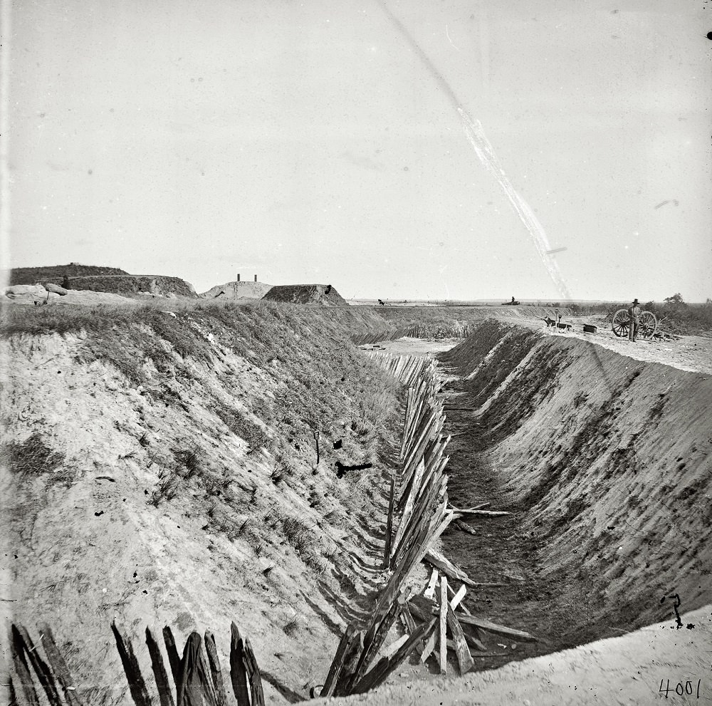 #22 View of Fort McAllister on the Ogeechee River, Savannah, 1864