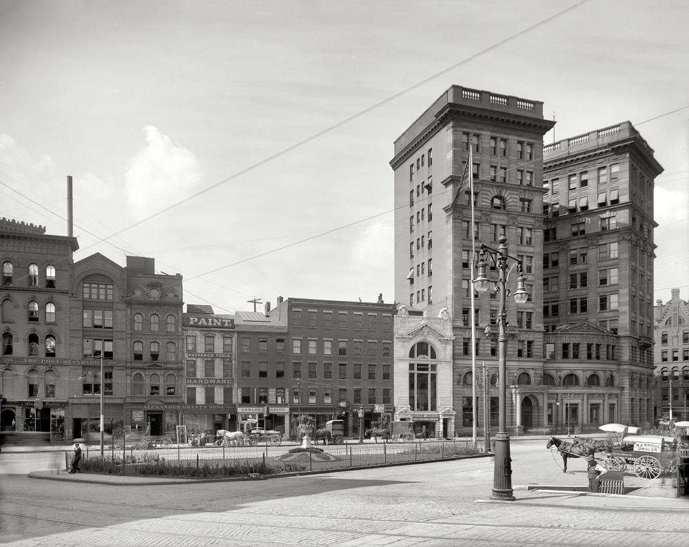 #6 Onondaga County Savings Building & Veteran Park, Syracuse, 1900