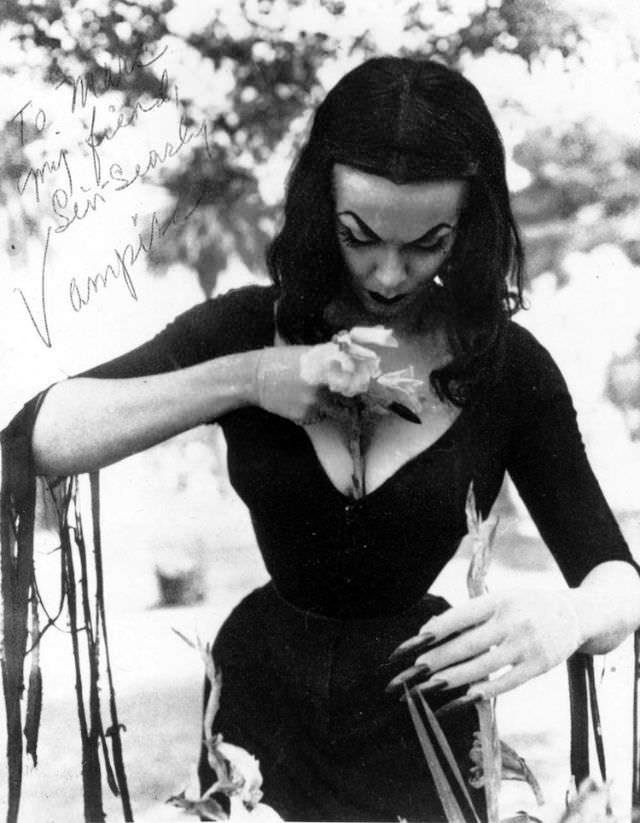 Vampira the Horror Queen: Story and Fabulous Photos Of Maila Nurmi From Her Life Celebrities