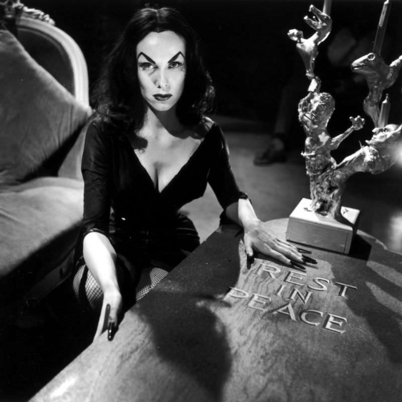 Vampira the Horror Queen: Story and Fabulous Photos Of Maila Nurmi From Her Life Celebrities