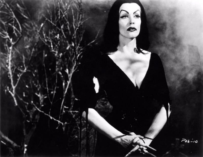 Vampira the Horror Queen: Story and Fabulous Photos Of Maila Nurmi From Her Life Celebrities