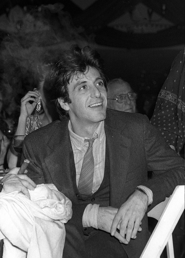 Al Pacino and Marthe Keller during Actor’s Studio 1978 “Struttin&;” Masked Ball at The Roseland in New York City