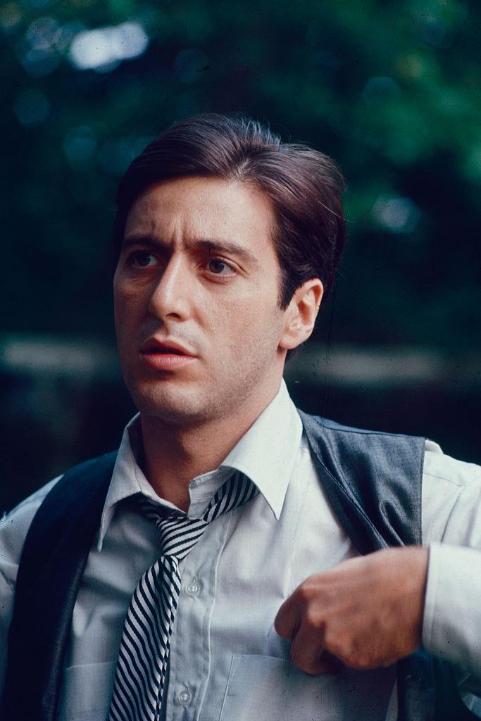 Al Pacino in a scene from the film ‘The Godfather’