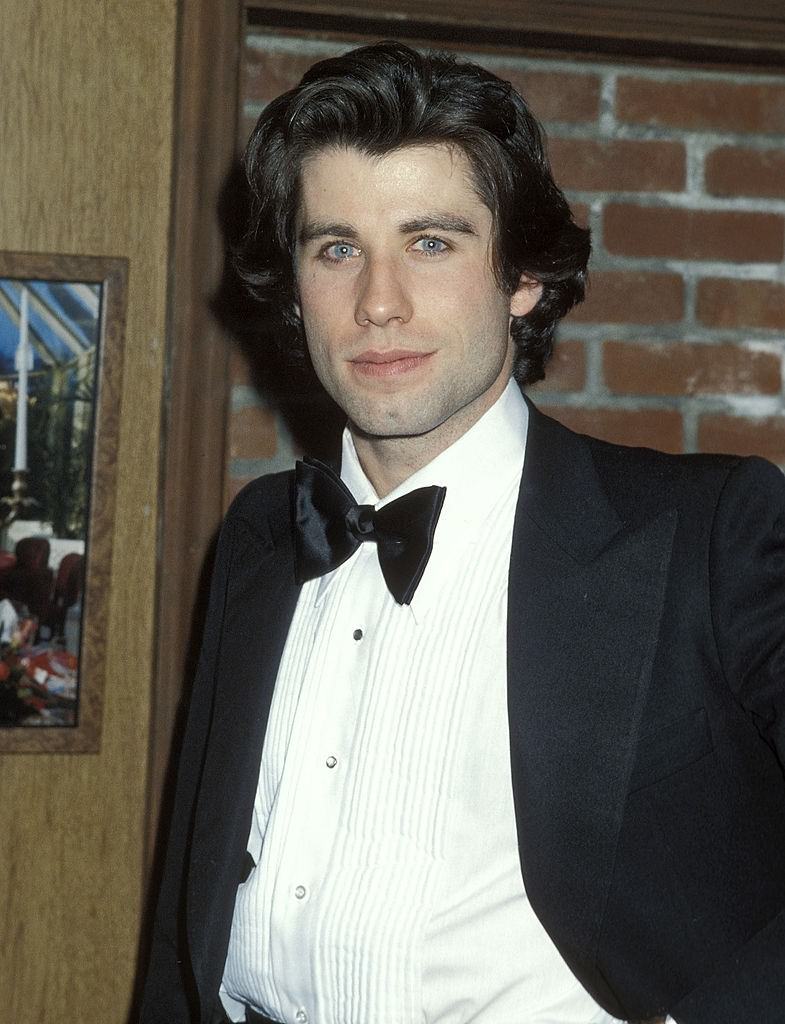 John Travolta at the “Saturday Night Fever” Premiere Party on December 12, 1977