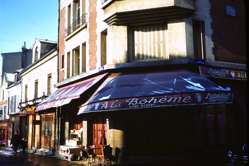 #37 Place du Tertre – Montmartre, Feb. 3, 1954