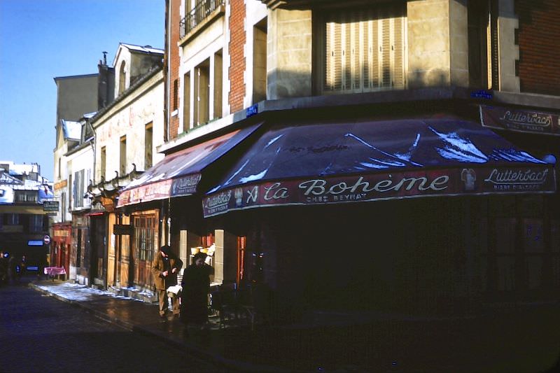 #38 Place du Tertre – Montmartre, Feb. 3, 1954