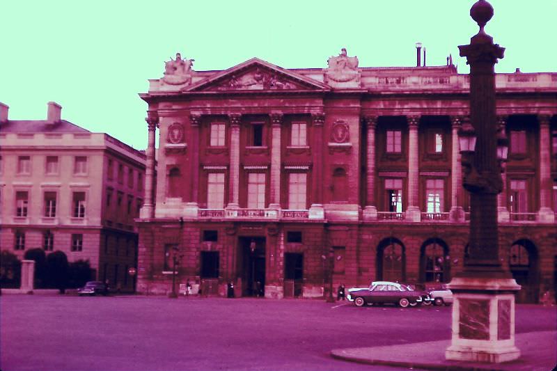 #43 Hotel de Crillon, Aug. 7, 1955