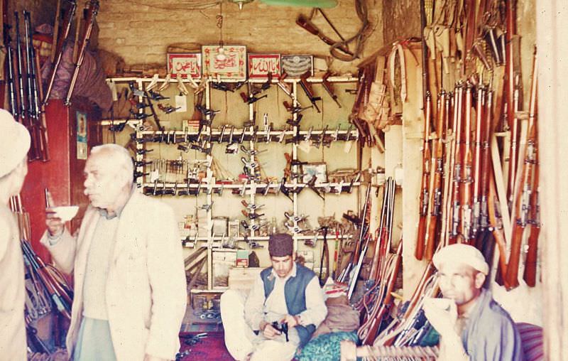 #26 Gun shop in Kohat, 1960s