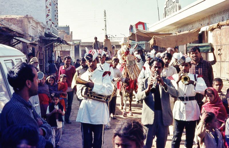 #27 Wedding party at Kot Radha Kishan, 1960s