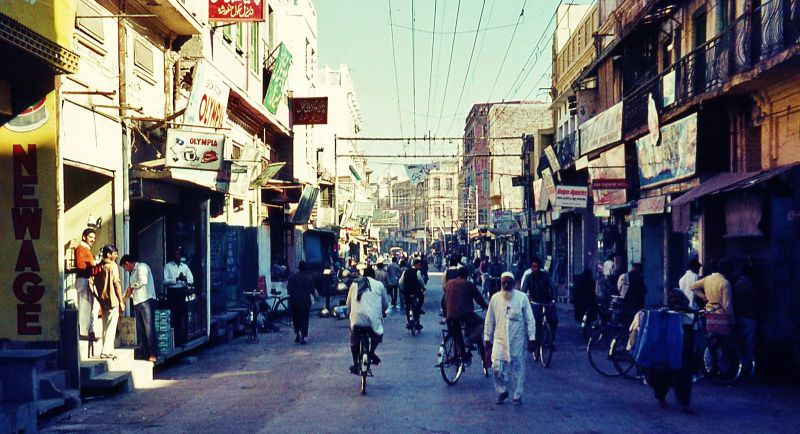 #2 Old Lahore bazaar, 1960s