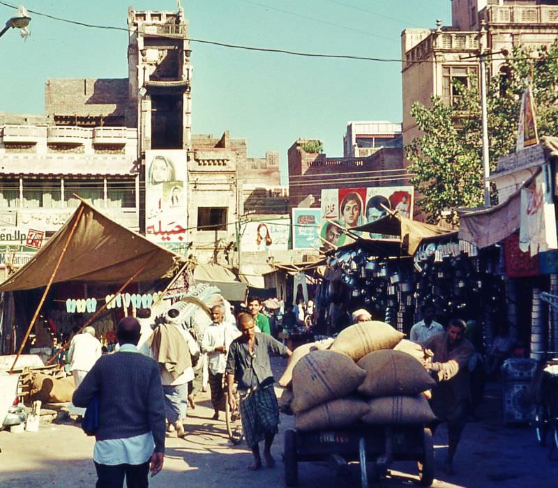 #19 The bazaars of old Lahore, 1960s