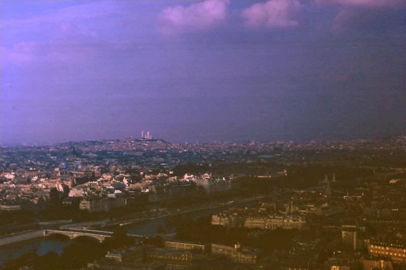 #21 Paris from the Tower Eiffel, 1966