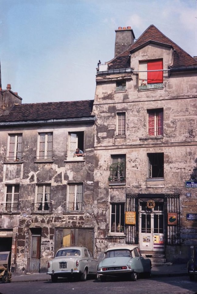 #2 Rue de la Montagne Ste. Geneviere, Paris, 1960
